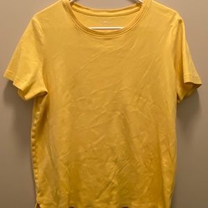Kim Rogers Plain Yellow Top